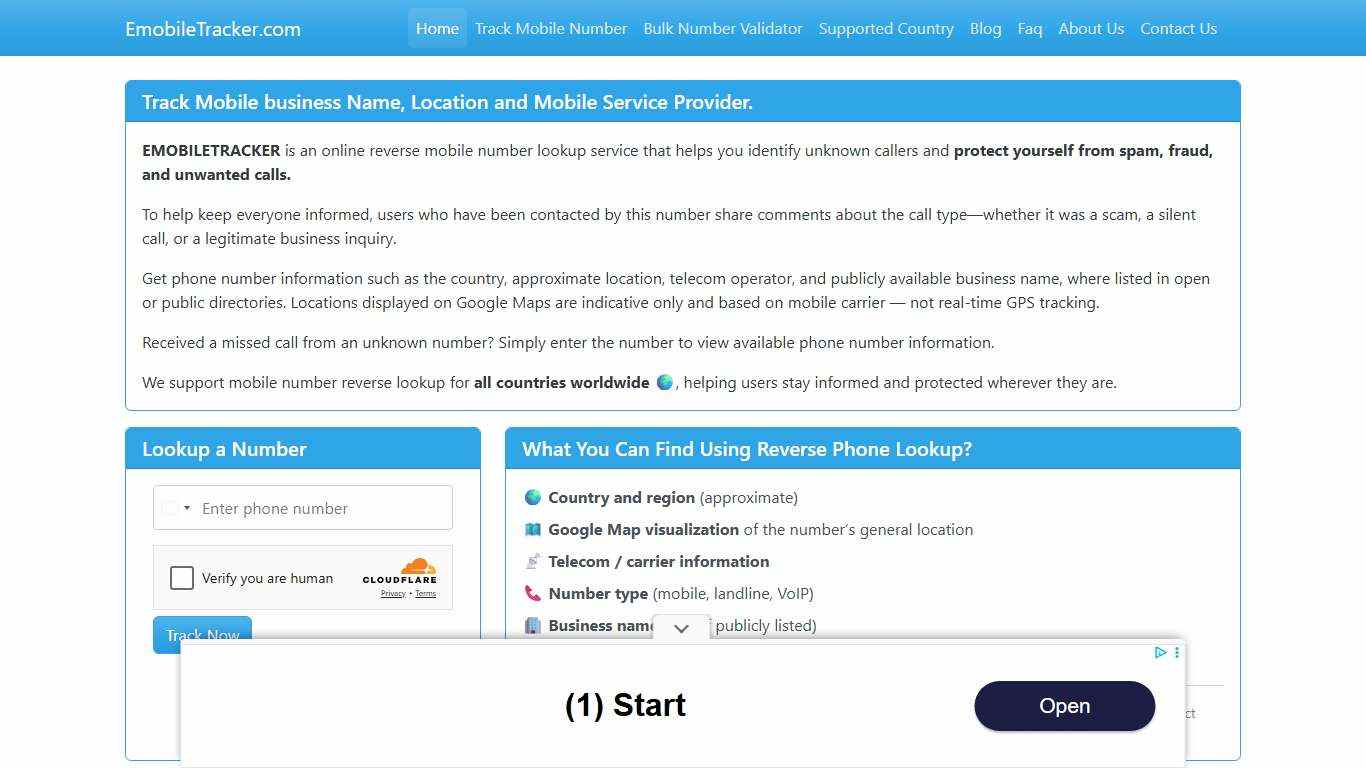 Mobile Number Tracker Find Owner Name and Location on Google Map.
